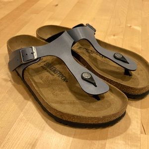 NWT Birkenstock Gizeh in Onyx, size 40